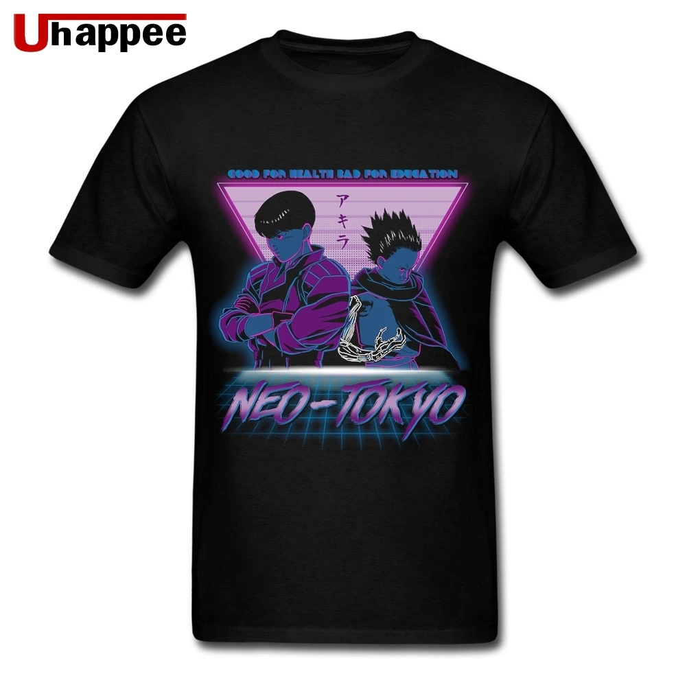 Дизайнерская футболка аниме Акира сотаро Kaneda мотоциклетные Neo Tokyo молодой парень