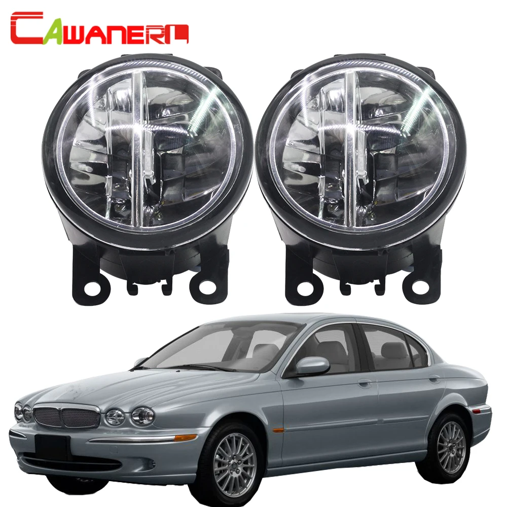 Cawanerl для 2001-2009 Jaguar X-Тип (CF1) салон автомобиля светодиодный лампы 4000LM туман