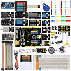 Keyestudio – Kit de démarrage ultime pour Arduino UNO Plus, Kit de bricolage électronique, Kit de projet Arduino 