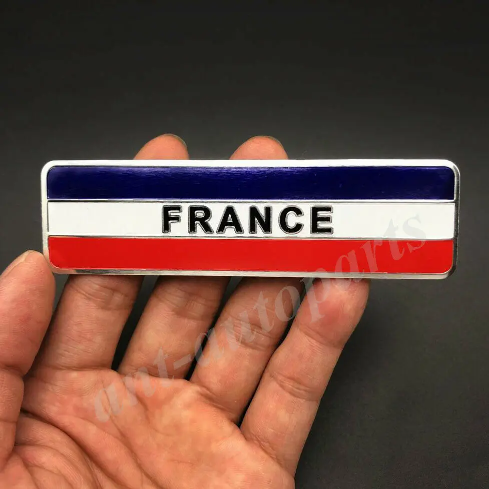 

Metal France French Flag Car Emblem Badge Motorcycle Decals Sticker Fairing