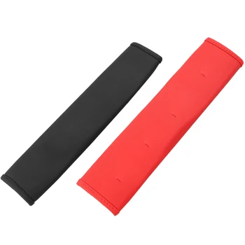 

2pcs For Audi a3 a4 a5 a6 s4 s5 s6 s7 c5 c6 b7 b8 b6 q3 q5 q7 8p 8v car seat belt protection cover pad car shoulder pad styling