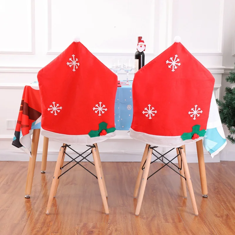 santa hat chair back cover pattern