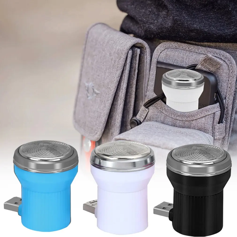 Micro-USB Electric Shavers Outdoor Portable Beard Trimmer Travel Razors Smartphone Shaving Knifes