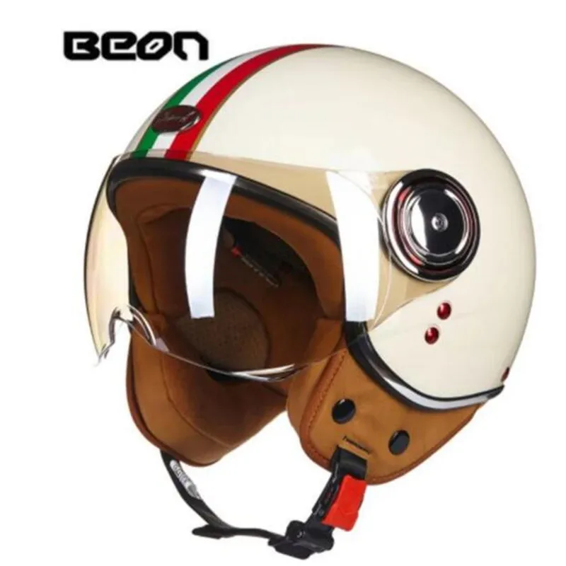 Men Women Motorcycle Helmet Chopper 3/4 Open Face Vintage Moto Casque Casco Capacete Scooter Motorbike | Автомобили и мотоциклы