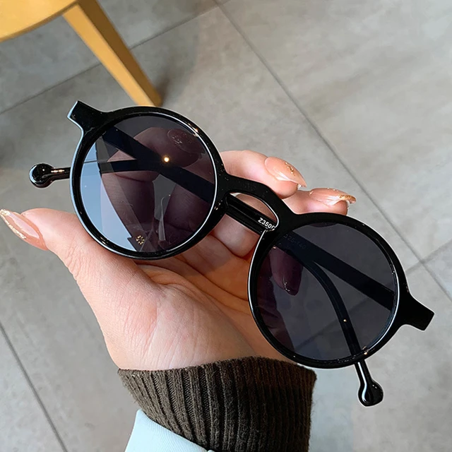 New 2023 Small Round Sunglasses Woman Vintage Brand Travel Sun Glasses  Female Fashion Retro Small Frame Glasses Uv400 Eyewear - Sunglasses -  AliExpress