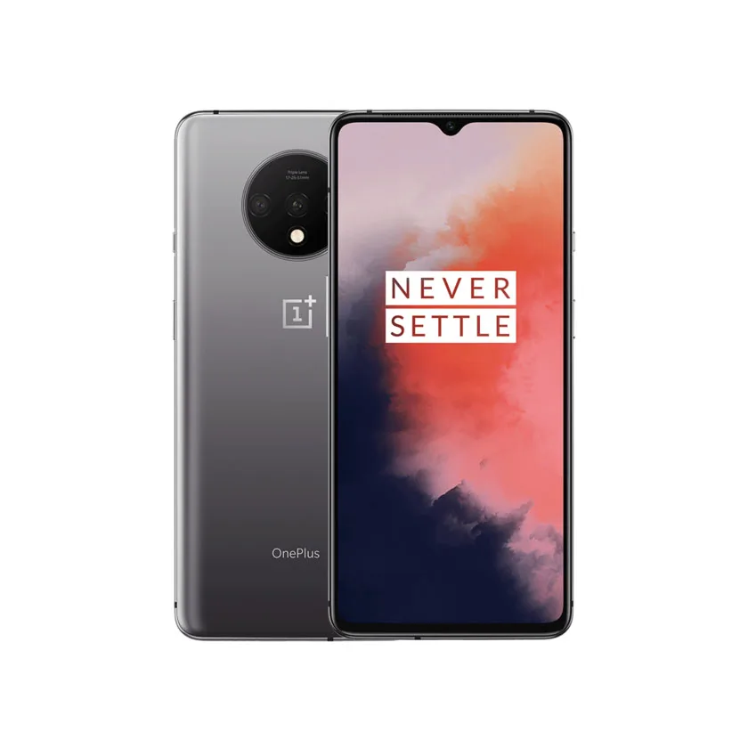 Смартфон OnePlus 7T с глобальной ПЗУ, 8 ГБ, 256 ГБ, Восьмиядерный процессор Snapdragon 855 Plus, 90 Гц, AMOLED экран, 48мп, тройная камера NFC