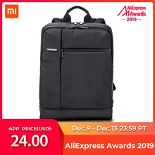 Классический деловой рюкзак Xiaomi, Подростковая сумка, Большой Вместительный Школьный рюкзак, студенческие сумки, подходящие для 15 дюймового ноутбука