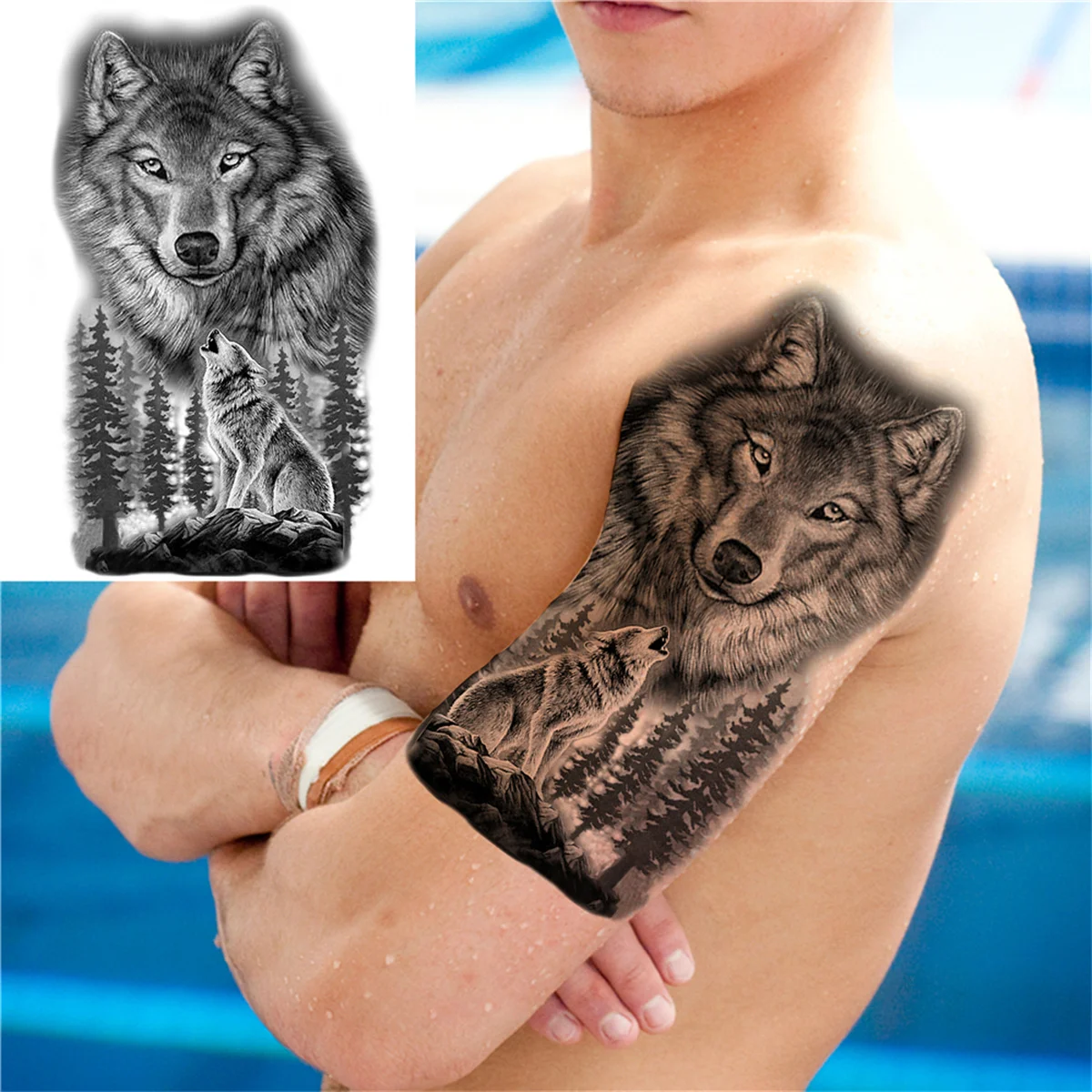 Venom & Vixen Ink Tattoo Studio - Stern wolf, angry skin. … #wolftattoo  #blackandgreytattoo #howlingwolf | Facebook