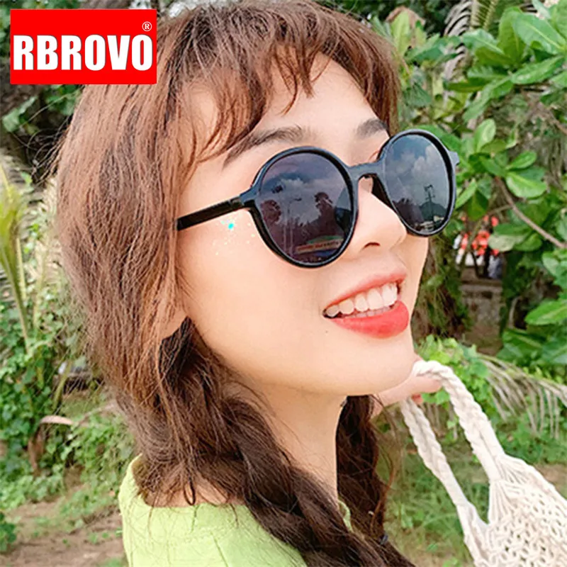 RBROVO 2019 Круглые Солнцезащитные очки для женщин карамельные цвета классические