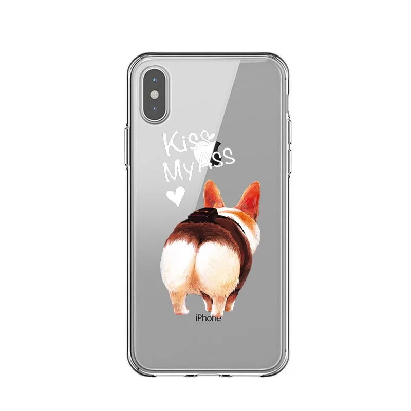 TPU Супер милые силиконовые чехлы для iphone 11 Pro Max Xs 6 6S 7 8 plus X XR XS MAX - Цвет: TPU
