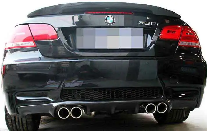 V STYLE Real CARBON FIBER REAR DIFFUSER FOR BMW 3-SERIES E92 E93 M3 BUMPER 2007-2013