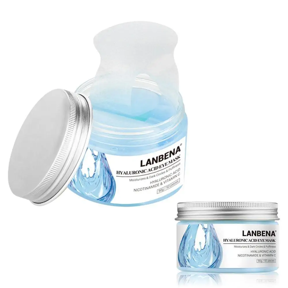 LANBENA, патчи для глаз с гиалуроновой кислотой, сыворотка для уменьшения темных кругов, маска для глаз под глазами, маска для сна, маска для глаз