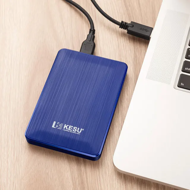 KESU बाह्य हार्ड ड्राइव्ह 2.5" HDD 320gb/500gb/1tb USB3.0 बाह्य हार्ड डिस्क स्टोरेज डेस्कटॉप/लॅपटॉप/मॅकबुक 2 साठी सुसंगत