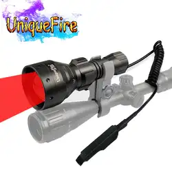 UniqueFire 300LM мощный T67 фонарик UF-1504-XRE зум 3 режима IP65 водонепроницаемый заряжаемый фонарик факел + пульт Давление