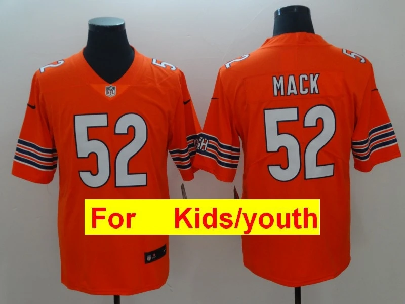 Chicago Khalil Mack Walter Payton Mitchell Trubisky Roquan Smith Howard Brian Urlacher игровая цветная спортивная одежда - Цвет: Синий