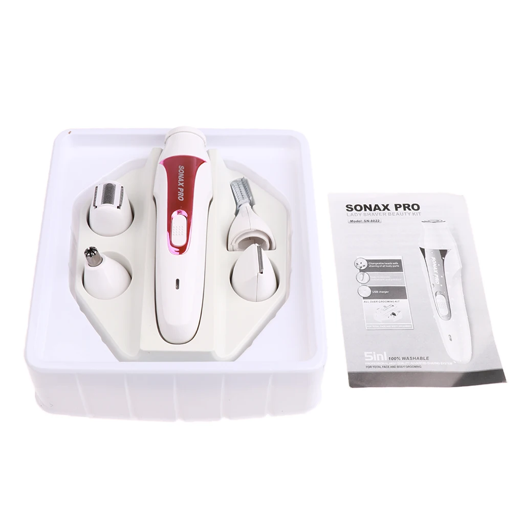 Multi-functional USB Electric Shaver for Epilators Women Arms Legs Bikini Hair Removal Nose Hair Trimmer Painless