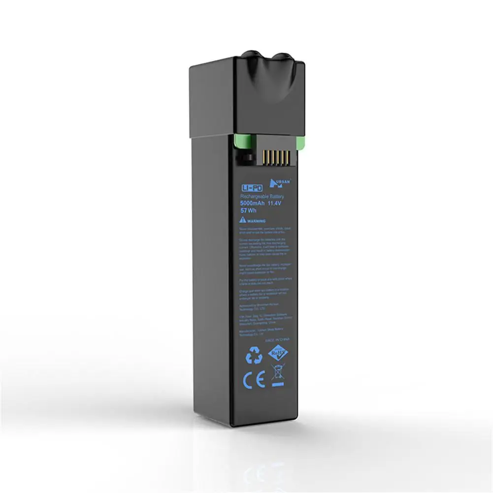 

11.4V 5000mAh Lithium Battery Flight Time 35 Minutes for Hubsan Zino PRO GPS RC Drone Package