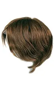 Hstonir 14,5 дюймов европейские волосы remy Peruka Perruque Femme Juif Bob кружевные передние парики натуральный черный блонд шелкопрядный парик G016 - Цвет: #6