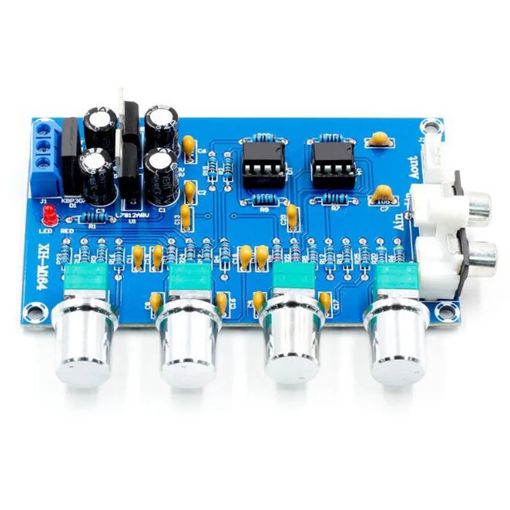 

XH-M164 Amplifier Tuner Board Preamp Board Toner Board NE5532 Amplification Adjustment High-Bass Adjustment Board