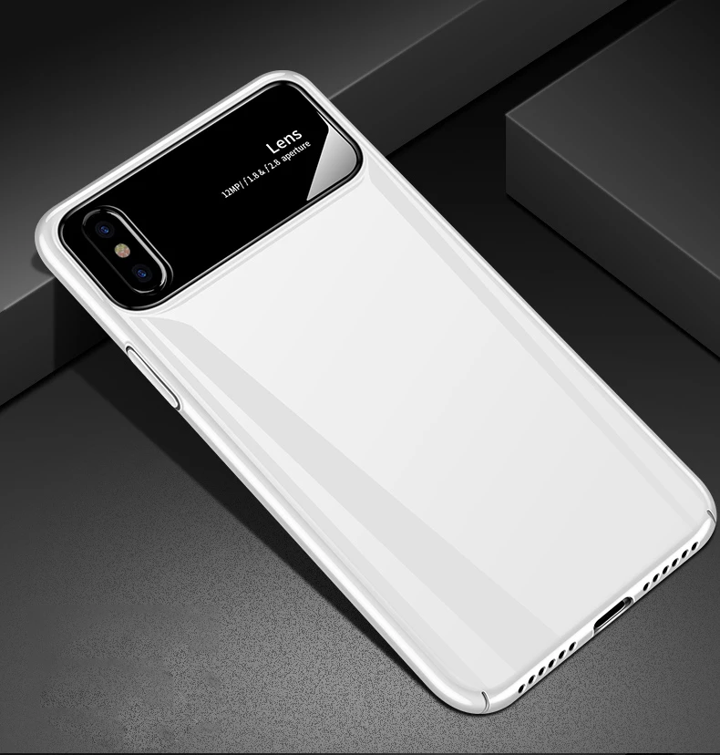 

ADKO Luxury Hard PC Protective Mirror Back Cover For iPhone 7 8 Plus X XS Max XR Shockproof Phone Case For New iPhone XI 2019