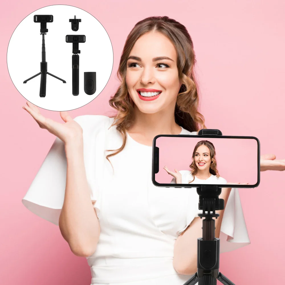 

1 Pc Tripod Selfie Stand Remote Selfie Stick Selfie Stick Selfie Stand Tripod Selfie Stick for Outdoor