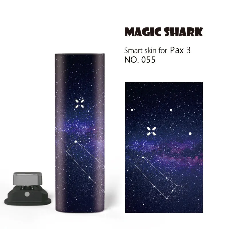 Magic Shark Star Sky Dreamy 12 созвездий Bumpy ПВХ полный Чехол пленка наклейка для Pax 3 комплект 055-066