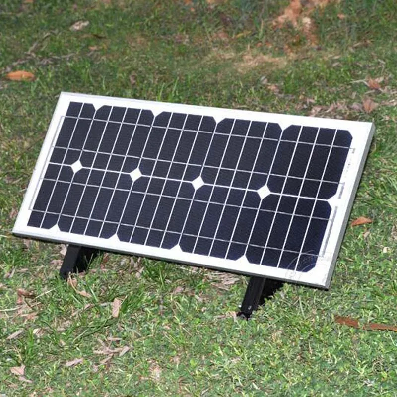 

Monocrystalline Panel 12v 20w 3 Pcs Portable Solar Panels For Camping 60w Battery Charger Caravan Car Hiking Marine Light LED