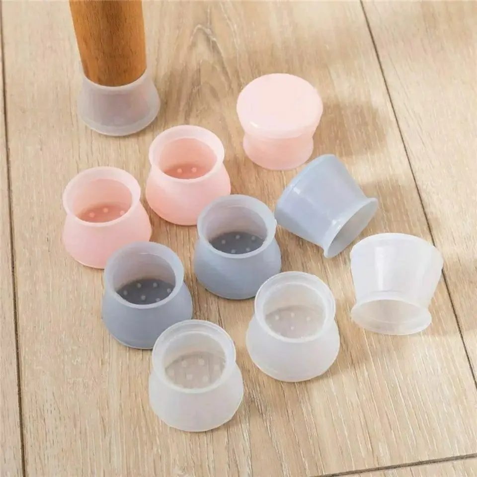 Chair-Leg-Caps Table-Covers Feet-Pads Furniture Floor-Protectors Rubber Chair-Leg-Socks Table-Legs Floor-Protection 4 Pcs /lot |