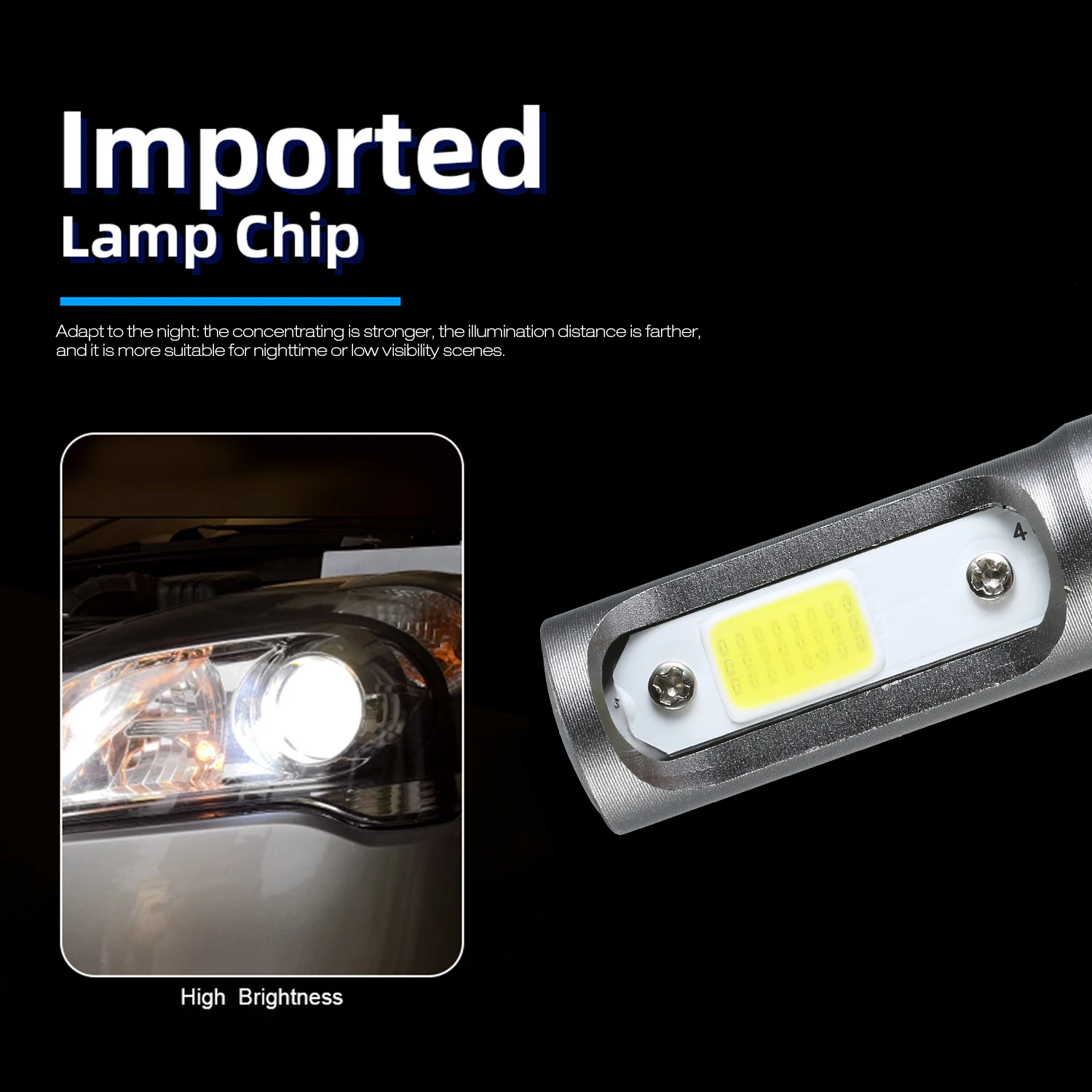Автомобильный светильник s светодиодный 150 Вт 12000LM 6000K 8 V-48 V Светодиодный светильник автомобилей головной светильник лампы 9005 H11 H7 H4 H1 лампы автомобилей Автомобильная Противо-Туманная светильник