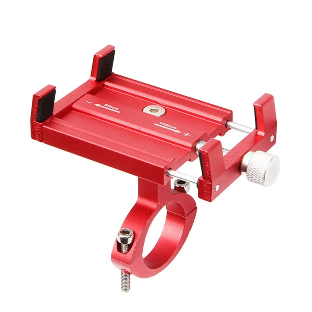 

Mobile Phone Holder Mount Bicycle Phone Navigation Fixed Bracket Moto Handlebar Aluminum Alloy for Phone GPS