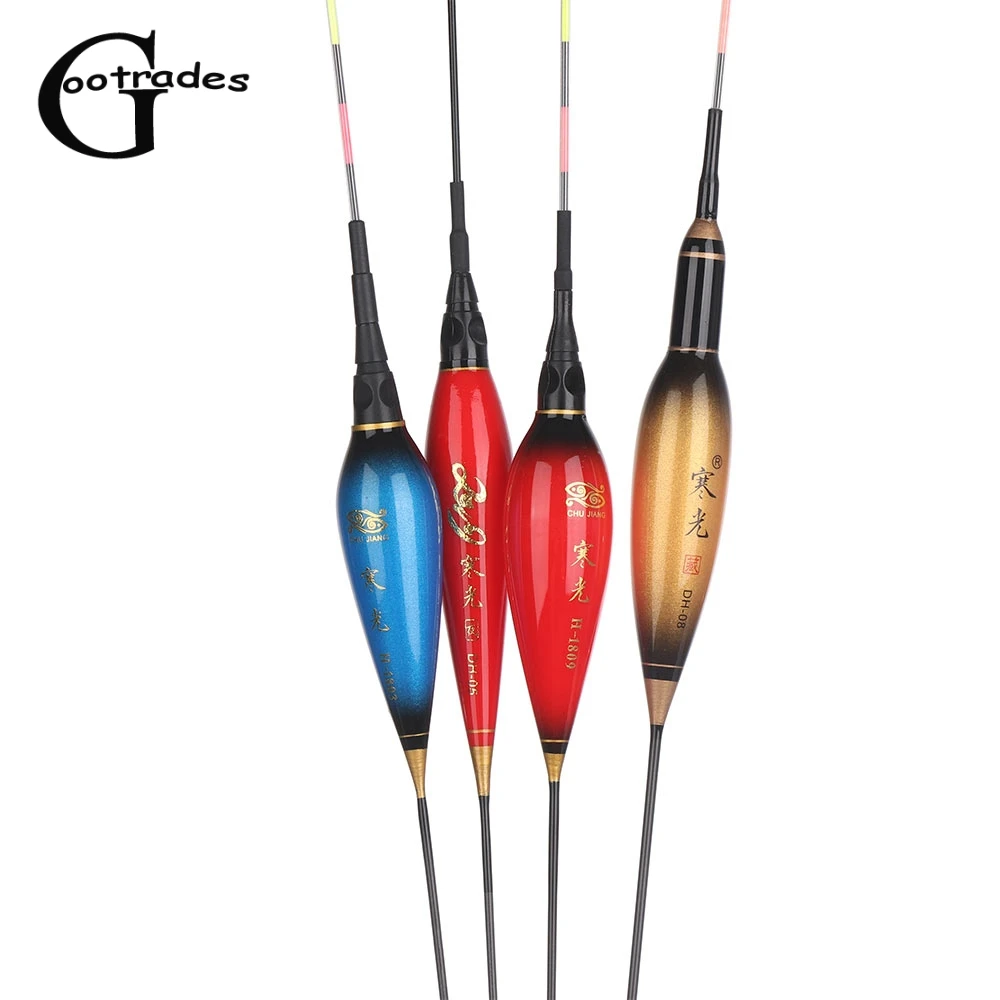 

Electronic Fishing Float Bite Alarm Fish Bite Bait LED Light Color Change Automatic Night Changing Buoy Strike Intelligent