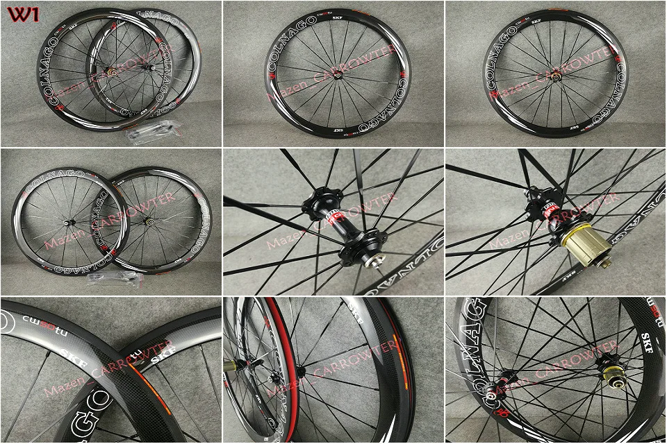 3K глянцевый черный красный Colnago C60 карбоновая рама+ руль+ седло+ клетки для бутылок+ 50 мм карбоновый набор колес с NOVATEC A271 ступицы
