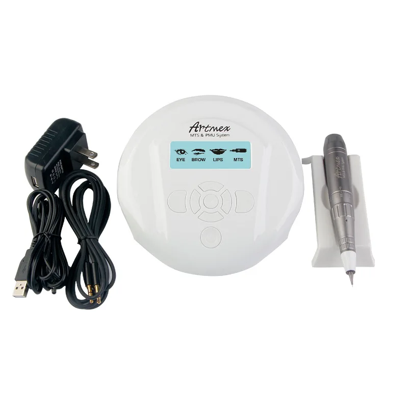 

Professional Permanent Makeup Machine Artmex V6 Design Digital Micropigmentation Device for Fine Lines Removal Eyebrow Eyeliner