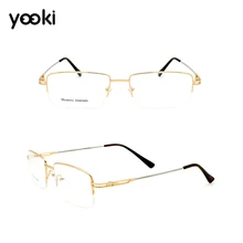 Деловые мужские чистые титановые оптические оправы для очков для женщин, гибкие дужки, 4 вида цветов, оправы, EJ035-505