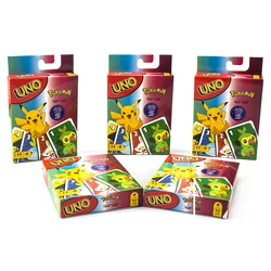Cartes Pokemon Uno, jeux d'épée, bouclier, divertissement en famille, amusant, fête, Poker, jouets, cadeau 