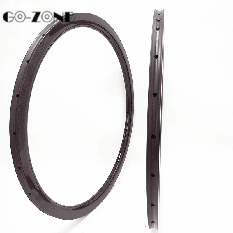 Родас carbono 700c Асимметричная 38 х 25 мм трубчатый диск колеса велосипеда матовая/глянцевая 18/20/21/24 Отверстия шоссейный углеродный обод