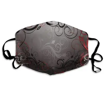 

AGRBLUEN Unisex Breathable 100% Polyester Face Mouth Cover Protective Anti Dust Pollution Mouth Mask Washable Reusable