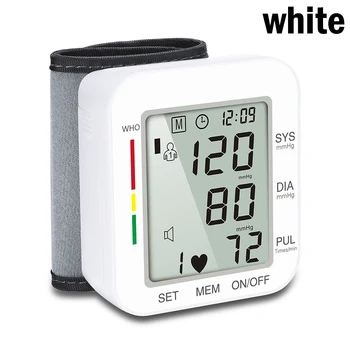 

Electronic Wrist Sphygmomanometer Intelligent English Version Blood Pressure Meter Pulsometer Household Health Care Device