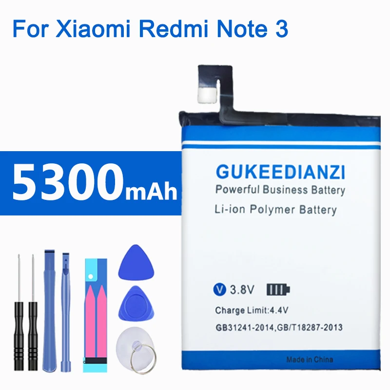BM42 BM45 BM46 BN41 BN43 Замена телефон Батарея для Xiaomi Redmi Red Rice Note 2 3 4 4X Hongmi Note2 Note3 Note4 Note4X - Цвет: BM46 For Redmi Note3