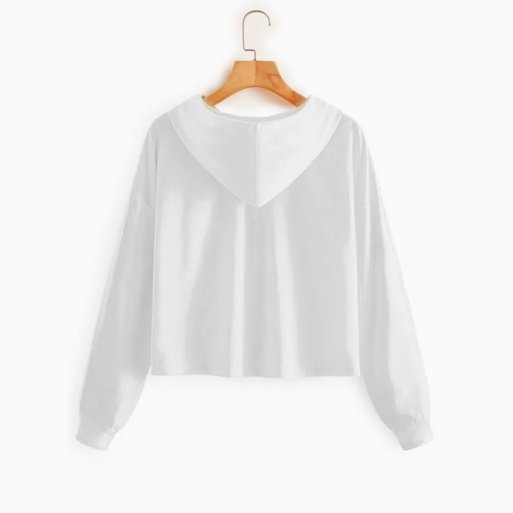 Jaycosin 2019 Fashion Autumn Women Loose Cactus Print Sweatshirt Stylish Long Sleeve Comfortable Casual Pullover Blouse 104#10