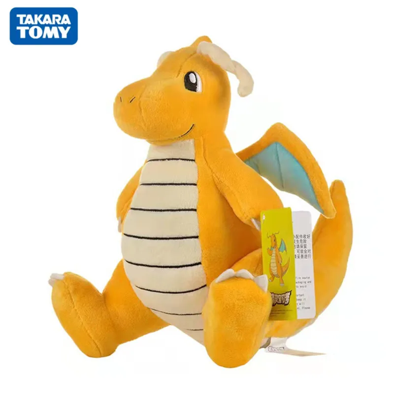 2 Styles 22-26 Cm Genuine Pokemon Plush Dragonite Pet Mewtwo Toy Kawaii Anime Figure Model Children For Best Birthday Gifts | Игрушки и