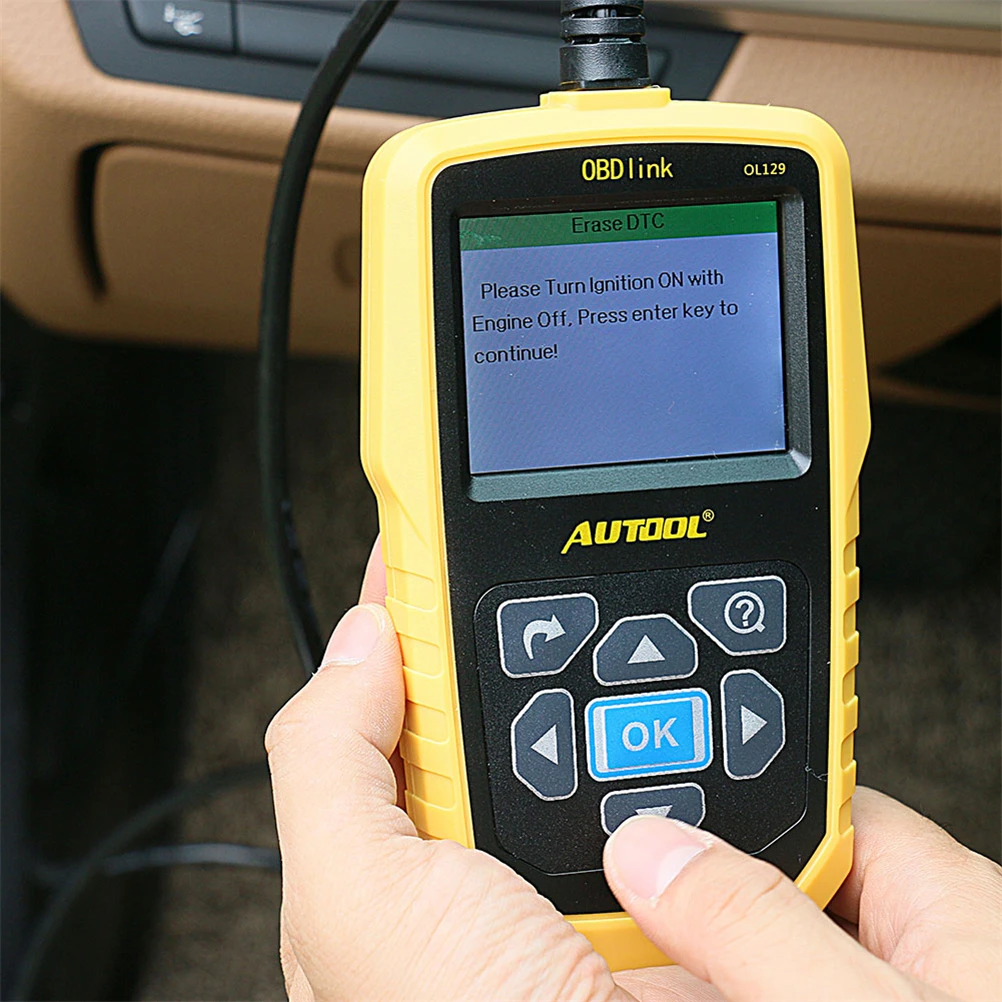 Диагностика автомобиля полный OBD2 сканер автомобильный код ошибки считыватель двигателя PK CRP123 ELM327 инструмент сканирования автоматический диагностический сканер