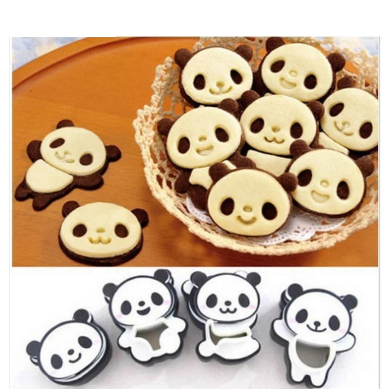 

Baking DIY Cookie Cutter Mold Panda Biscuit Mold Super Cute Super Cute Kitchen Gadget Baking Cake Mold Kitchen Supplies