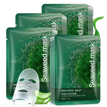 

1pcs Seaweed Mask Moisturizing Shrinking Pores Firming Skin Anti-Wrinkle Hydrating Mask