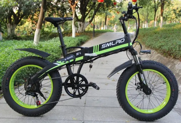 Производитель S9F 20-дюймовый Электрический велосипед 48v 350w складной Байк, способный преодолевать Броды для продажи