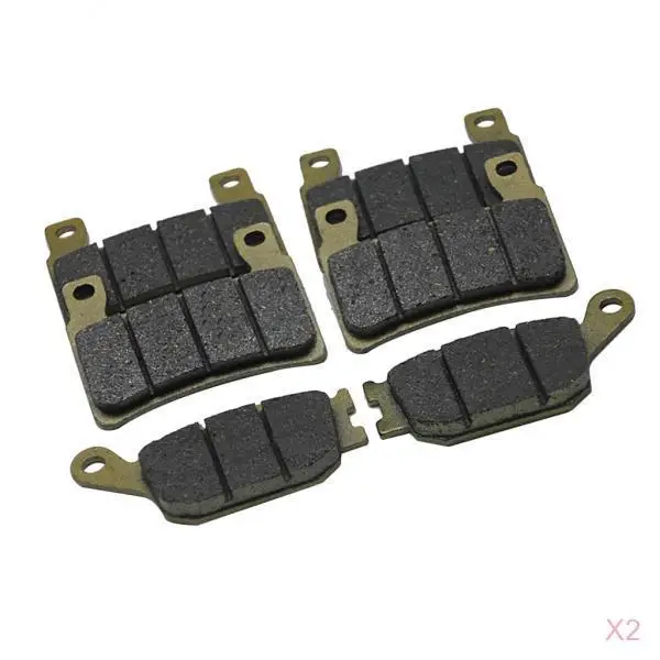 8 шт. тормозные колодки для HONDA CBR 600 F4 F4i CBR900 CBR929 CBR954 FIREBLADE RR VTR 1000 SP-1(SP45) CB1300