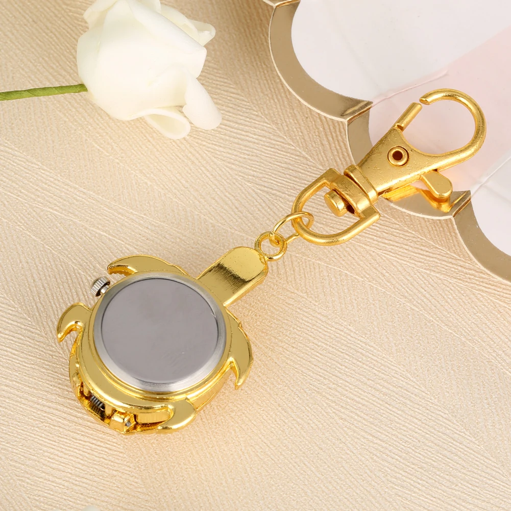 Часы с бронзовым корпусом Черепаха карманные часы на цепочке для мужчин