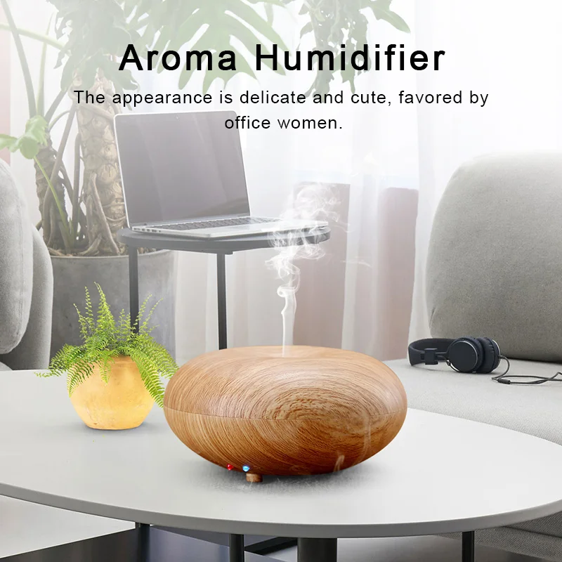 

Electric Aroma air diffuser wood Ultrasonic air humidifier Essential oil Aromatherapy cool mist maker for home humidifier 150ml