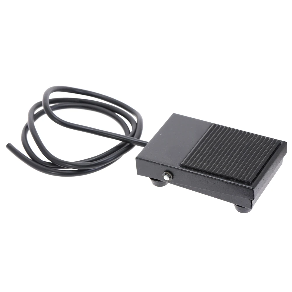 1 шт. AC 250 В 10A SPDT 1NO1NC мгновенный металлический Переключатель педали мощности для ЧПУ Industrialline с 100 см электрической проволокой