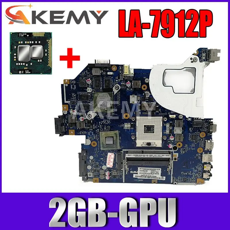 Для Acer aspire V3-571 V3-571G материнская плата для ноутбука HM77 DDR3 NBRZP11001 Q5WVH E1-571G GT640M 2Гб |